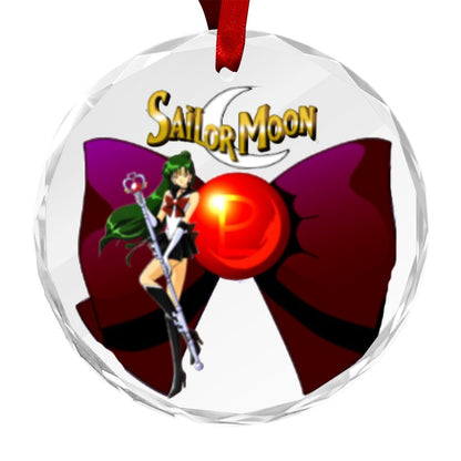 Sailor Moon Round Crystal Ornament - Sailor Pluto