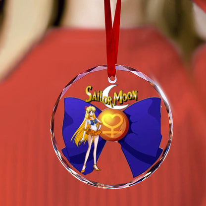 Sailor Moon Round Crystal Ornament - Sailor Venus