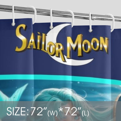 Sailor Neptune Shower Curtain Shower Curtain 72" x 72"