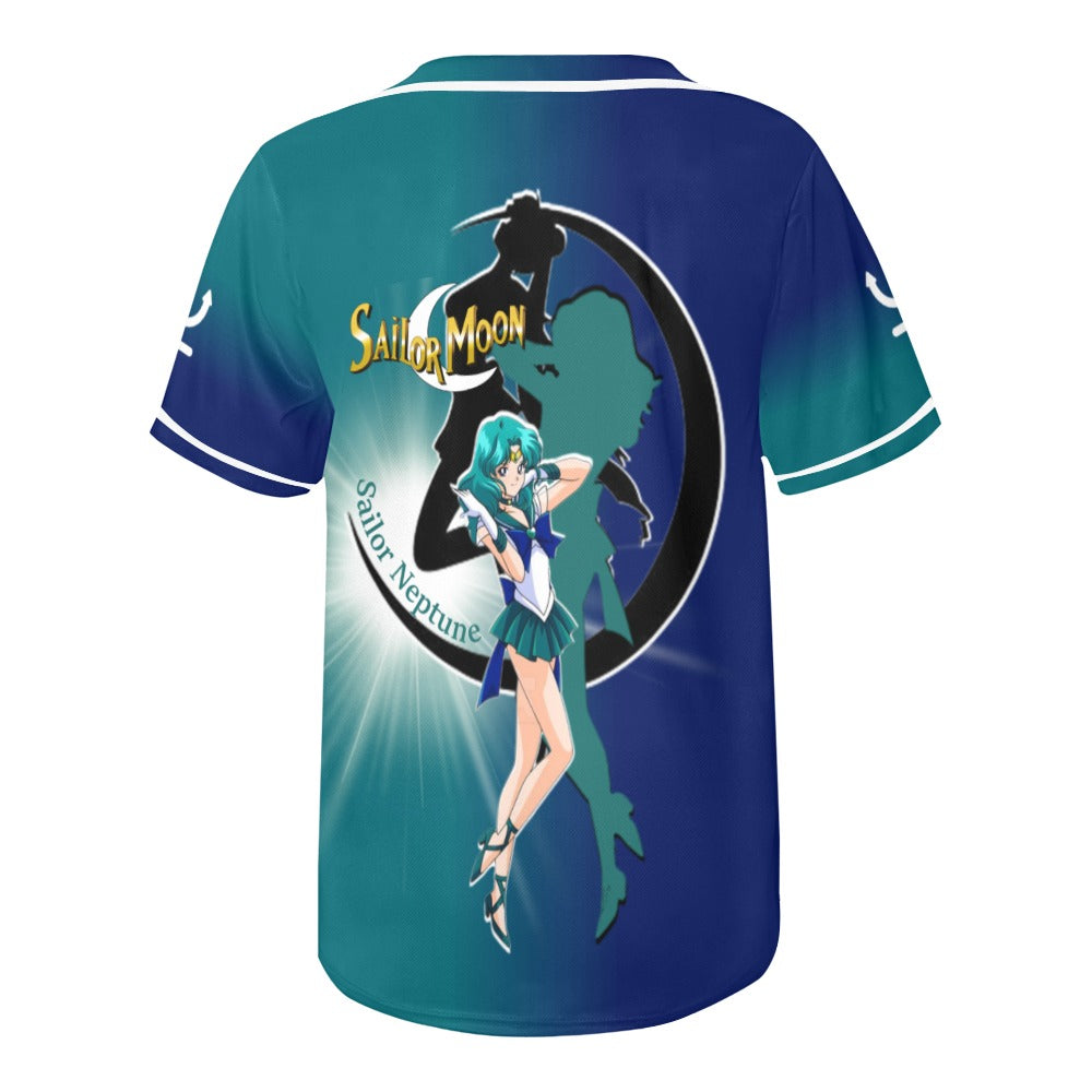 Sailor Neptune Unisex Baseball Jersey