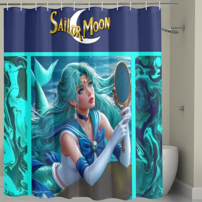 Sailor Neptune Shower Curtain Shower Curtain 72" x 72"