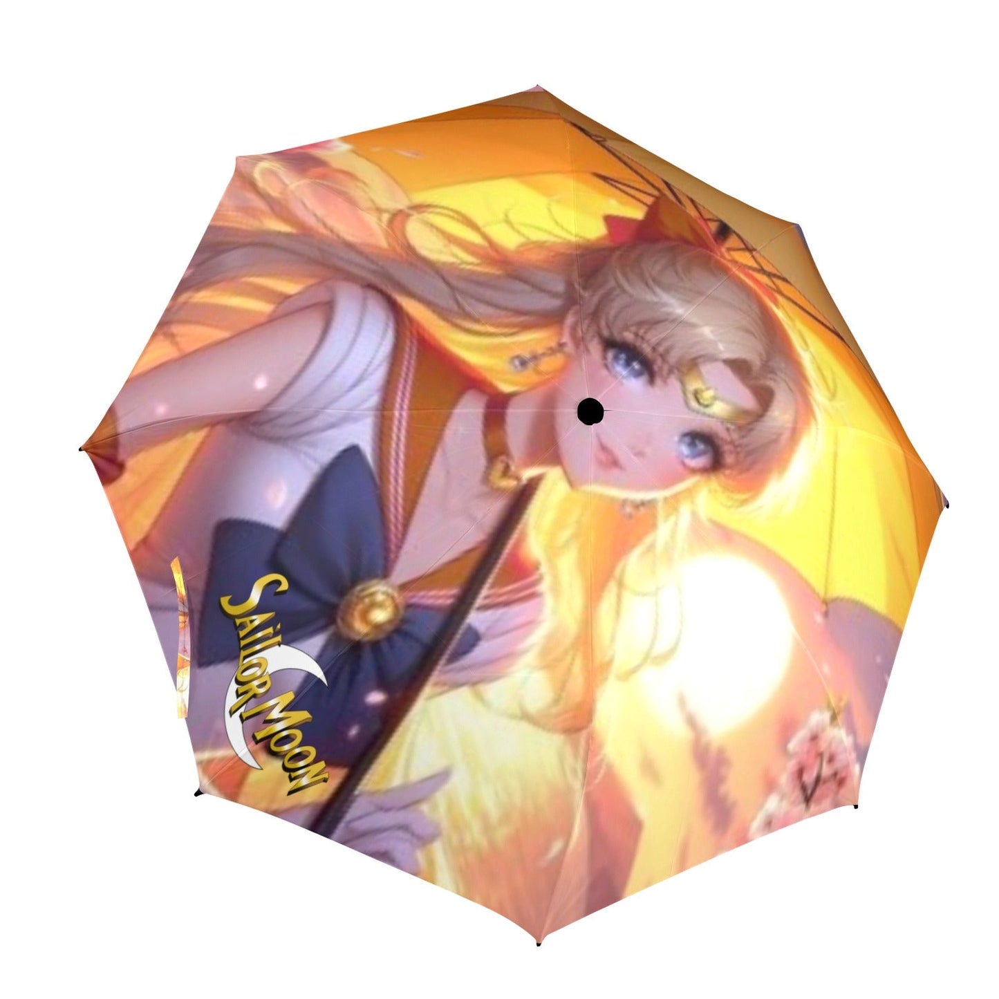 Sailor Venus Semi-Automatic Foldable Umbrella