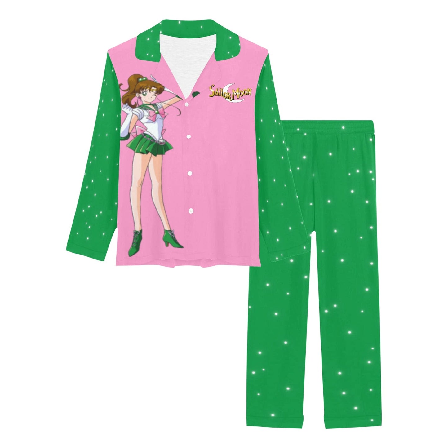 Sailor Jupiter Women's Long Pajama Set